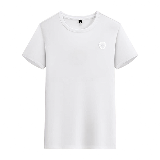 Designed with 87% premium nylon and 13% spandex, T-shirt offers a smooth breathable fit that feels soft against the skin while maintaining its shape wear after wear. The seamless construction and Silicone 3D Rubber Heat Transfer Logo with detail highlight superior craftsmanship, ensuring both elegance and lasting quality.