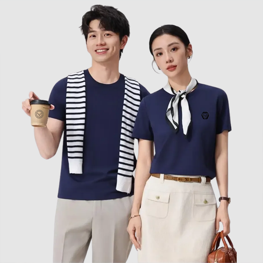 Upgrade your everyday essentials with the Seamless Round Neck T-Shirt. Whether paired with Dockers, dress pants, or jeans for a laid-back look, or layered under a blazer for work, this T-shirt adapts to any occasion. With anti-shrinkage, anti-wrinkle, and anti-fade technology, along with sweat-absorbent fabric, it keeps you looking sharp and fresh throughout the day.