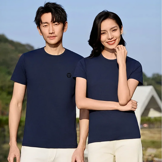 Designed with 87% premium Nylon and 13% Spandex, T-shirt offers a smooth breathable fit that feels soft against the skin while maintaining its shape wear after wear. The seamless construction and Silicone 3D Rubber Heat Transfer Logo with detail highlight superior craftsmanship, ensuring both elegance and lasting quality.