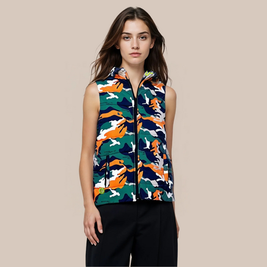 Introducing our revolutionary collar vest, puffer Casual soft profiles jacket. The epitome of style n performance in semi-cold weather activewear.