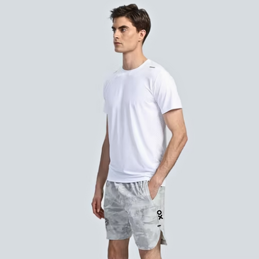 Experience ultimate comfort with the Air-cool Running Shorts, crafted from breathable, quick-dry, and lightweight fabric. These men's gym and streetwear bottoms feature a 4D breathable mesh design, ensuring maximum airflow and moisture control.