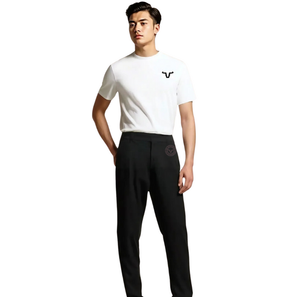 This Short Sleeve Unisex T-shirt is designed with a round front and back for a clean and balanced look.