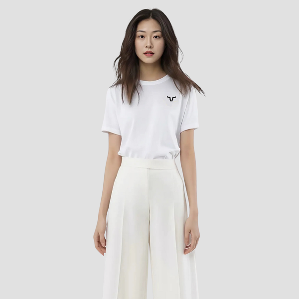 This Short Sleeve Unisex T-shirt is designed with a round front and back for a clean and balanced look.