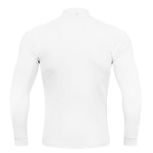 High Performance - Long Sleeve - Unisex Design - Side Slit - Front High Straight - Back Low Straight- Logo Dark Grey - Slim-Fit - High Round Neck - Thin Bottom Style.