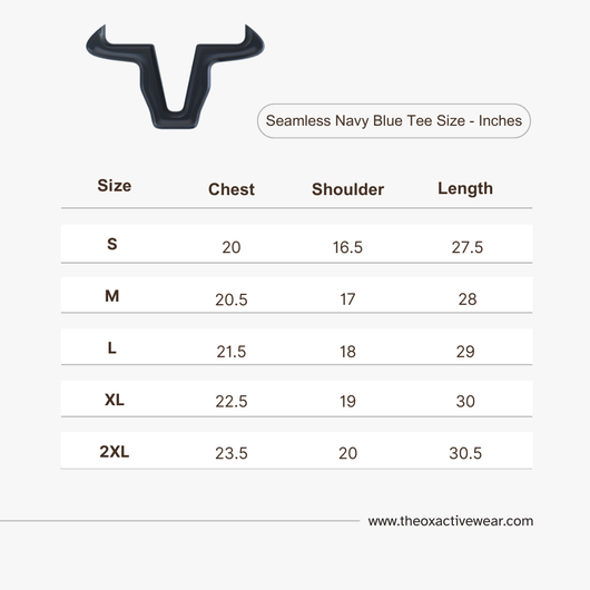 Size Chart OX