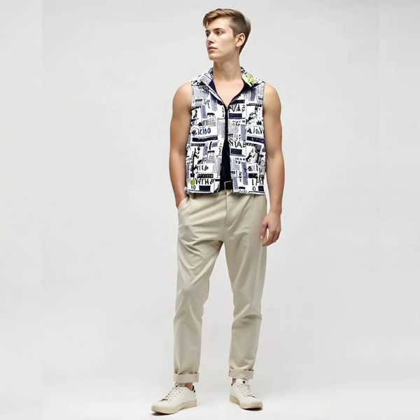 Introducing our revolutionary collar vest, puffer Casual soft profiles jacket. The epitome of style n performance in Semi-cold weather activewear.