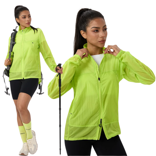 Active Casual Wear Street Wear for Indoor Outdoor Activity - Ultra Thin Breathable Weightless Casual Wear Top for Men &amp; Women - UV Protect Sports Fitness - Fabric One 100% Breathable Special Polyester Fiber Design For Clothes - Fabric Two Inside Lining Soft Poly 77% - Inner Mesh Special Poly Fiber 23% To Give Maximum Skin Comfort - Antistatic Antiultraviolet - UPS 50 - UVB 50 - UV Protection.